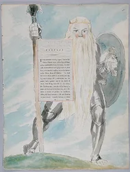 Die tödlichen Schwestern, Entwurf 69 aus Die Gedichte von Thomas Gray, 1797-98